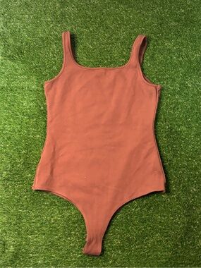 Shinestar Rust Brown Kids Tank One-Piece Bodysuit